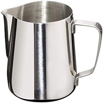 Milk Frothing Pitcher 20oz Stainless Steel Cup Perfect for Latte Art