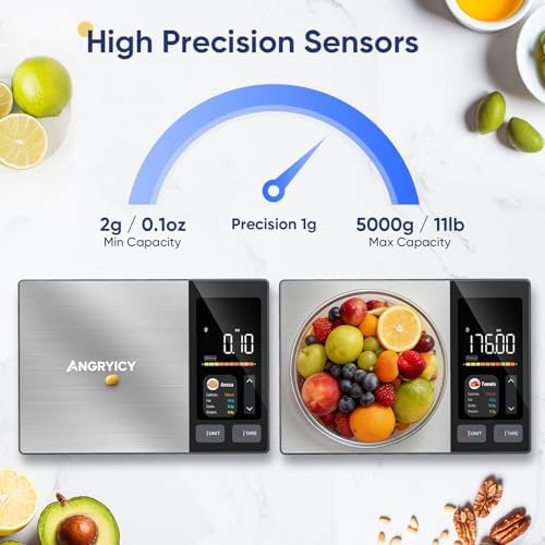Smart Food Scale with Nutritional Calculator, Free APP with 24