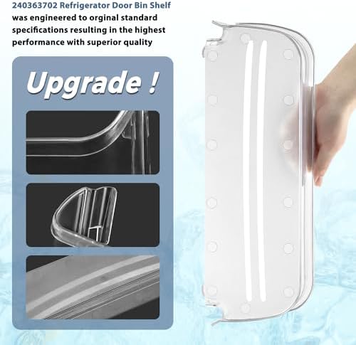 240363702 Refrigerator Door Bin Fit for Frigidaire Door Shelf