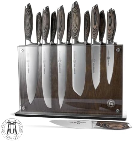 Schmidt Brothers Bonded Ash 15-Piece Knife Set