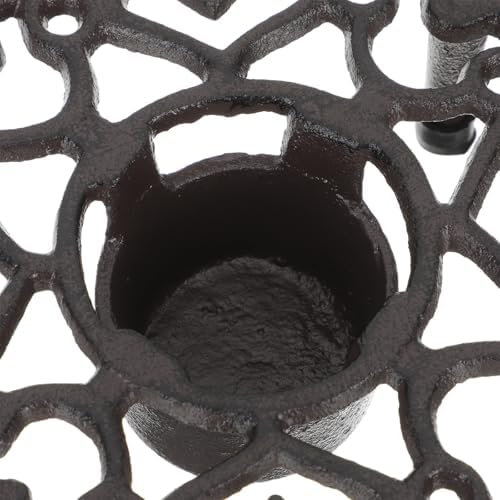 Japanese Cast Iron Teapot Warmer Base, Tealight Heating Stove