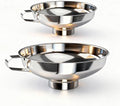 2-Pack Canning Funnels, Wide Mouth & Regular Mouth Kitchen Funnels for