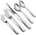 Alata Bailey 20-Piece Forged Silverware Set Stainless Steel Flatware