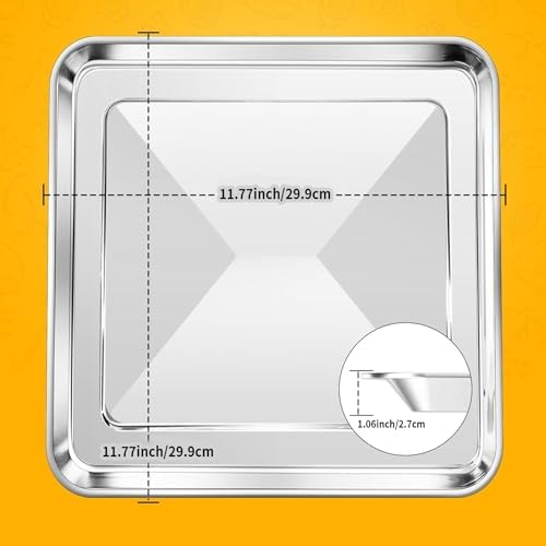 12" × 12" Baking Pan for Breville BOV800XL BOV810BSS BOV845BSS