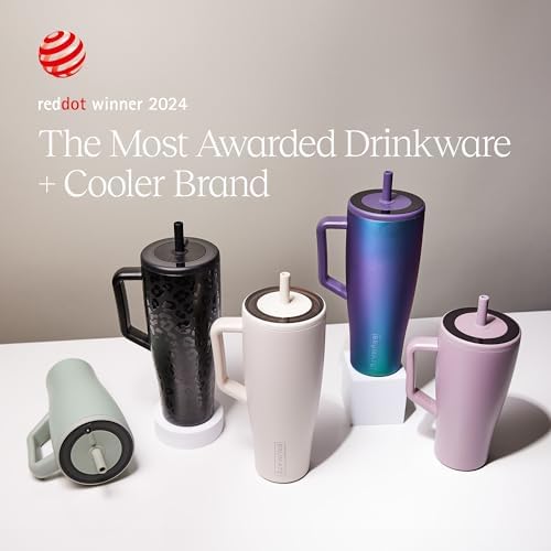BrüMate Era 40 oz Tumbler with Handle & Straw | 100% Leakproof