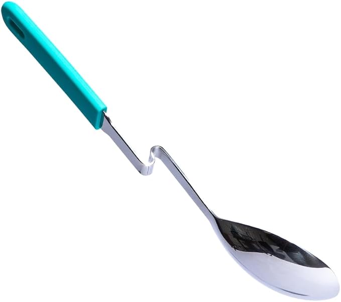 Souper Cubes + Lori Greiner No Mess Stainless Steel Cooking Spoon - Image 2