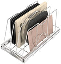 Pull Out Cookie Sheet Organizer, 10" W x 22" D x 11" H, Chrome