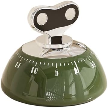 Mechanical Visual Kitchen Timer, Green