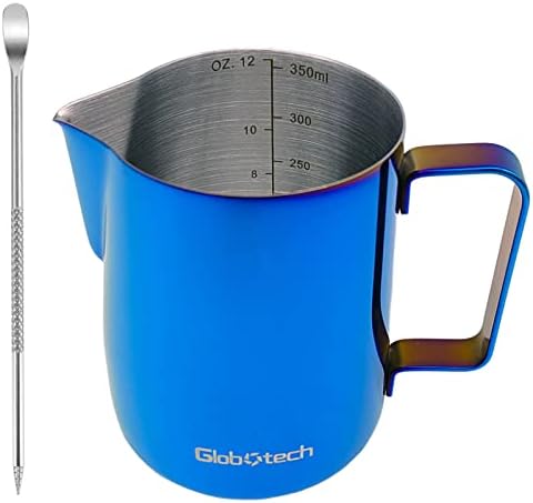 Milk Frothing Pitcher Latte Coffee, Stainless Steel Milk Frother Jug