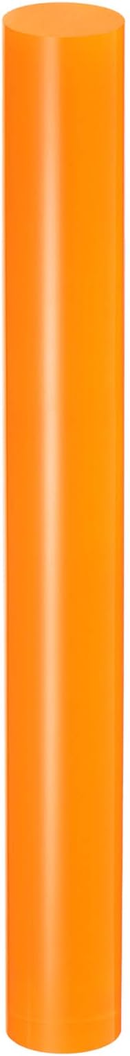HARFINGTON Acrylic Clay Roller 9 Inch x 1 Inch Solid Non-Stick Plastic Round by HARFINGTON