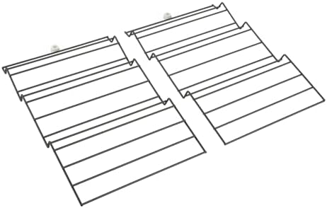 Metaltex 361375000 X-Pand Lava Spice Rack, Metal, Black