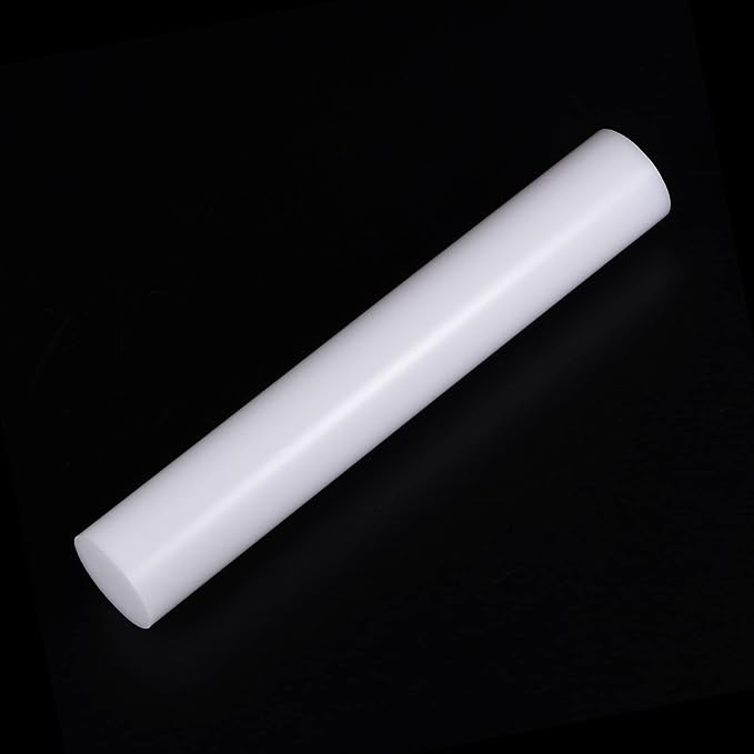 HARFINGTON Acrylic Clay Roller 6 Inch x 1 Inch Solid Non-Stick Plastic Round - Image 3