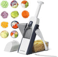 5-in-1 Safe Vegetable Mandoline Slicer, Adjustable Thickness