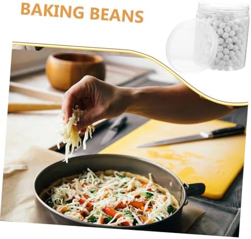 Ceramic Baking Beans 1 Bottle round Reusable Pie Crust Weights