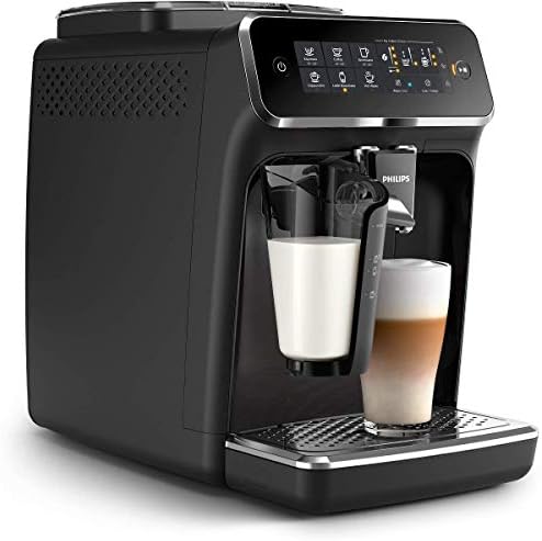 Philips 3200 Series Espresso Machine, Black