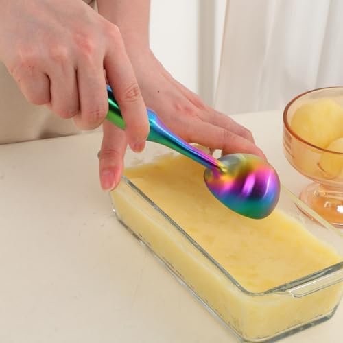 Ice Cream Scoop - Heavy Duty Stainless Steel Icecream Scooper