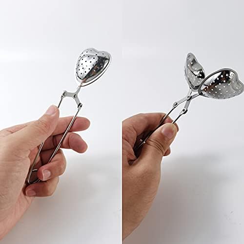 ROYHOO10PCS Stainless Steel Tea Filters Loose Leaf Tea Infuser