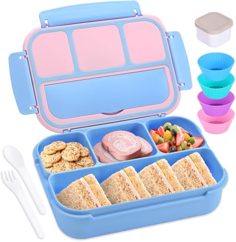 shell and turtle Bento Box Adult Lunch Box, Lunch Containers for Kids