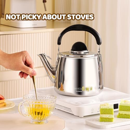 4 Quart Stainless Steel Whistling Tea Kettle
