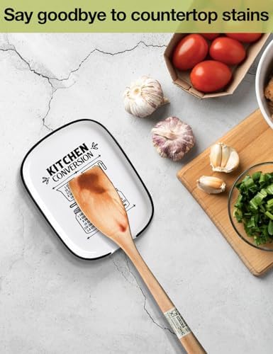 Funny Large Spoon Rest for Stove Top Kitchen Counter, Ceramic Spoon