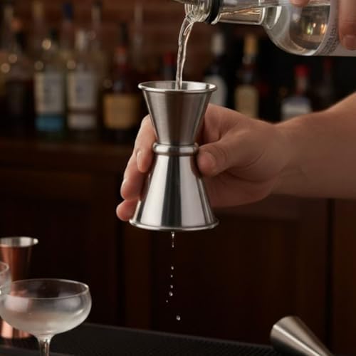 Soro Essentials- 1/2 oz / 3/4 oz Stainless Steel Japanese-Style Jigger