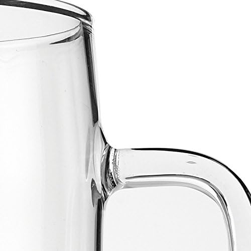 60 Ounces Glass Pitcher with Lid, Hot/Cold Water Jug, Juice Beverage