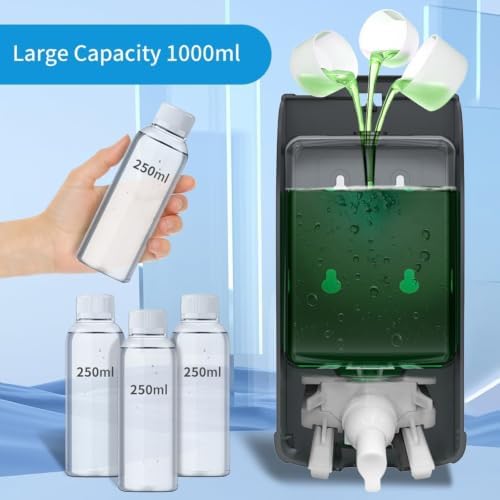 Manual Foam Soap Dispenser, 35oz (1000mL) Commercial Refillable