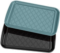 Grilling Prep & Serve Trays for Party Set of 2, Large BBQ Serving
