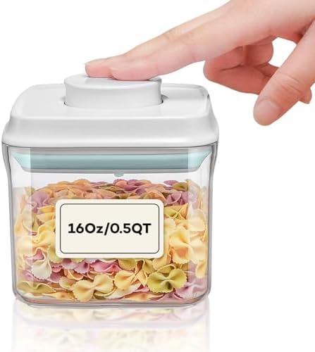 Bop Top Airtight Food Storage Containers | Pop-Top Lid | 2 Cups