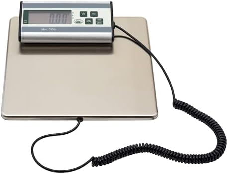 LEM Products 330 lb Stainless Steel Digital Scale, Silver