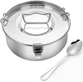 Flanera Flan Mold 1.5 Quart Capacity, Flan Pan Stainless Steel with