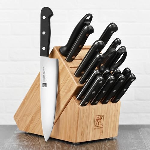 ZWILLING TWIN Gourmet 18-pc German Knife Block Set