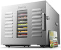Commercial 10-Tray Stainless Steel Food Dehydrator