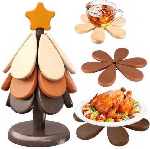 Trivets for Hot Dishes, 3 Color Hot Pads for Kitchen, Decorating Space