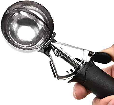 Cookie Scoop Set,Ice Cream Scoop with Trigger,Stainless Steel Portion