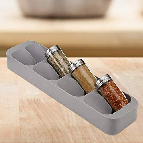 Spice Drawer Organizer 4 Tier Seasoning Rack Tray Spice Jar Holder