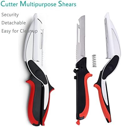 Vegetable Scissors and Food Cutter - Kitchen Shears With Cutting