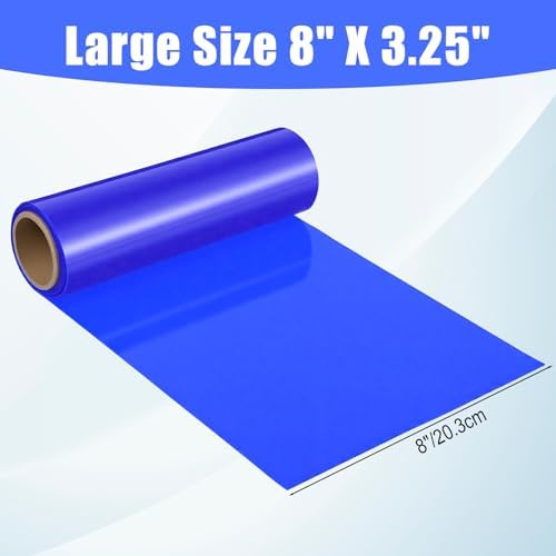 2 Rolls Silicone Grip Mat, 8 Inch x 3.25 ft, Blue