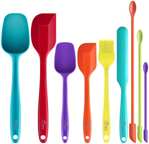 Hotec 5 pieces Silicone Basting Pastry Brushes +Hotec 9pieces Silicone