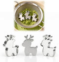 Matcha Sifter Beads, 316 Stainless Steel Elk Sieve Balls, 3 Pack