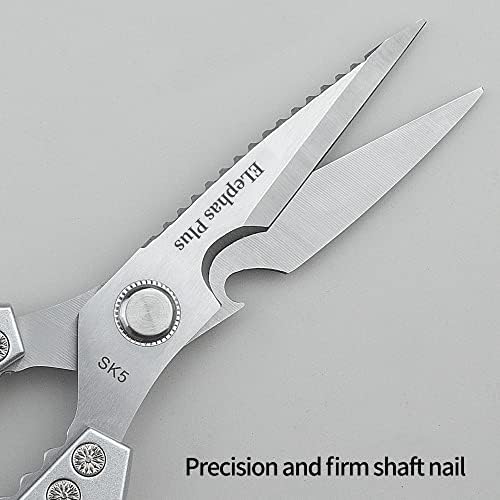 Ultra Sharp Kitchen Scissors, Kitchen Shears Heavy Duty for Meat &