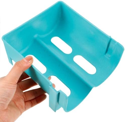 Stackable Can Storage Rack for Refrigerator and Pantry, Blue Plastic