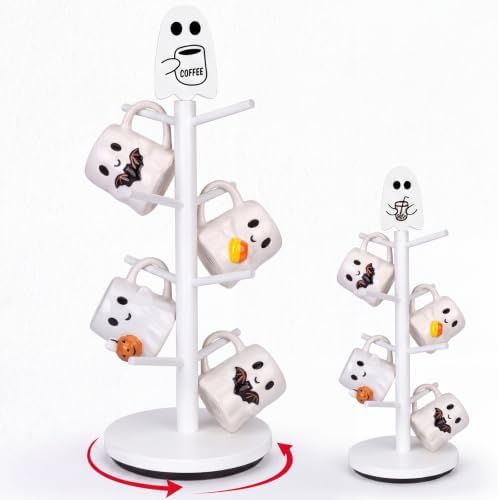 DoubleFill Halloween Coffee Table Decor Ghost Coffee Mug Holder