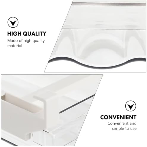 Large Capacity Drawer Style Egg Holder Box for Fridge Storage