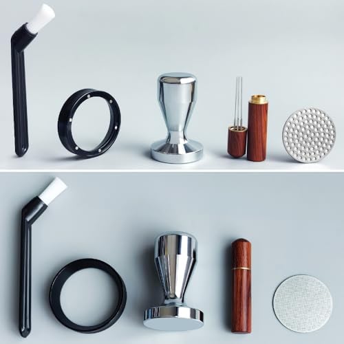 51mm Espresso Tamper Set, 5PCS Coffee Tamper Kit with WDT Tool, Coffee