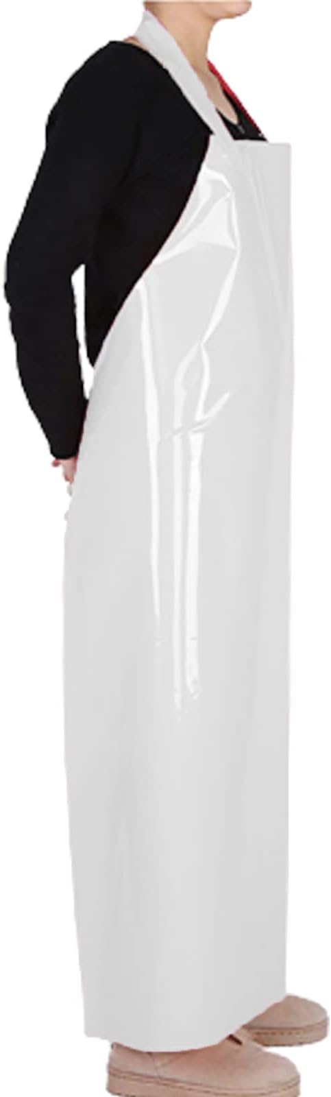 ELEBOX Waterproof Oil Proof Bib Apron Utility Apron Chemical Resistant Apron - Image 2