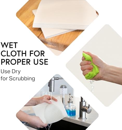 Swedish Wholesale 8 x 7 Sponge Cloths, 10-Pack