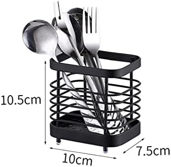 Utensil Holder, Stainless Steel Sink Drying Rack, Silverware Cutlery