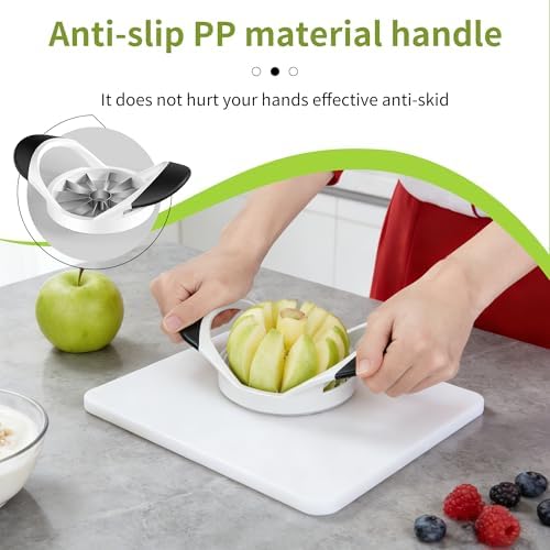 BINGBING- Apple Cutter, 4.72 Inch Apple Corer - Apple Slicer Tool
