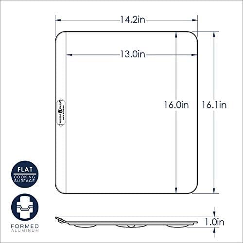 Nordic Ware Naturals Insulated Baking Sheet, Uncoated Natural Aluminum - Image 6